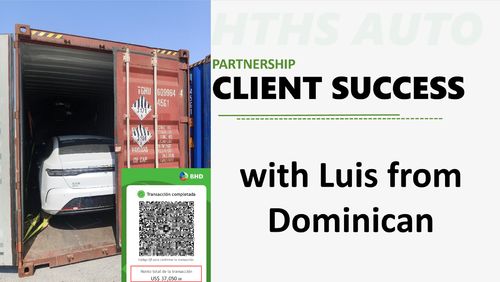 Ultime notizie dell'azienda su Da Zero a Eroe dell'Auto: Come Luis ha Costruito un'Azienda Automobilistica di Successo con il Nostro Supporto