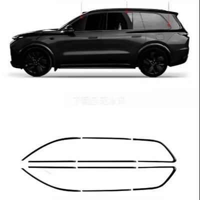 Un buon prezzo. Lixiang Black Knight Modificato Glitter Nero ABS Finestra Trim L' Ultimo Accessorio Decorativo Per Paraurti Per Auto L9 L8 L7 L6 in linea