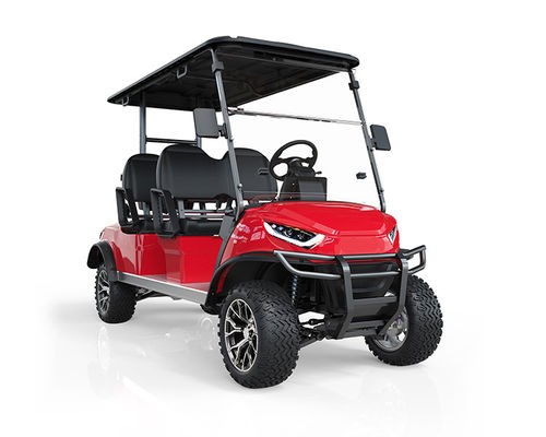 Un buon prezzo. Velocità massima 25-30km/h Sistema di frenatura a disco anteriore e posteriore NL-JY4.G 4 Passeggeri Auto da caccia elettrica Carro da golf elettrico per club in linea