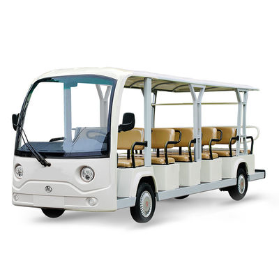 Un buon prezzo. 18.6mph velocità navetta elettrica 17 passeggeri autobus turistico con 80-100km di chilometraggio e configurazione potente in linea