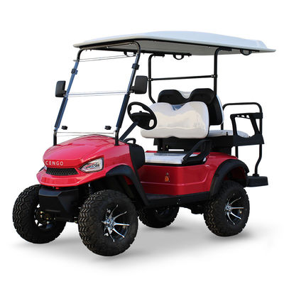 Un buon prezzo. 2024 lanciato Nuovo 4 ruote Golf elettrico Caccia Buggy Cart Back to Back 4 posti in vendita in linea