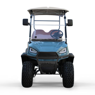 Un buon prezzo. 400-500kg Peso di bordo 2024 Disegno personalizzato lusso sollevato 2 passeggeri Electric Golf Cart Con Alluminio Golf Cart Frame in linea