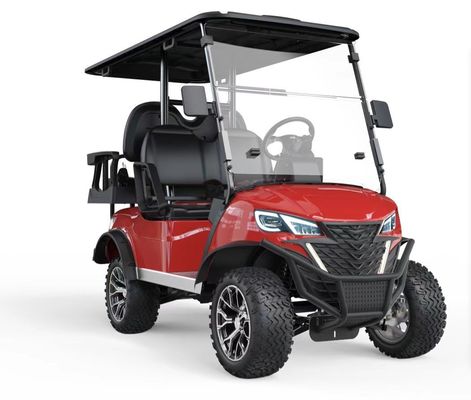 Un buon prezzo. 4 posti Off-road Hunter Cart Carri elettrici da golf con design sollevato e chilometraggio di 70-90 km in linea