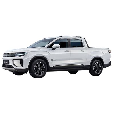 Un buon prezzo. Marca cinese Geely radar rd6 ev pick up auto bianca ev grande spazio di archiviazione 5 posti 400km di gamma radar rd6 auto elettrica veicolo di nuova energia in linea