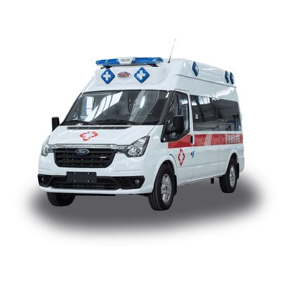 Un buon prezzo. Ford Medical Direct Supply Ambulance Tipo 2 4x4 Furgone Veicolo di soccorso per il trasporto di pazienti Diesel Fuel Rear Track 1704mm in linea