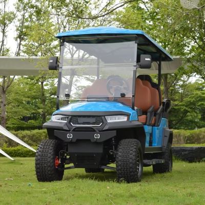 Un buon prezzo. Radius minimo di svolta 5,25m Sollevato 2 4 6 posti elettrici batteria al litio Golf Cart Caccia Golf Buggy auto con DOT CEE in linea