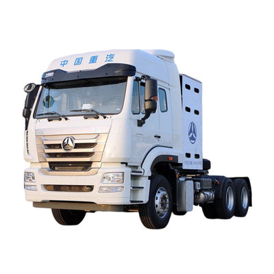 Un buon prezzo. 430 HP 6X4 HOWO CNG/LNG trattore camion di gas testa di trattore per il trasporto portuale ABS sistema di frenatura antiblocco protetto in linea