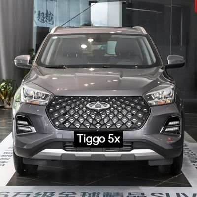Un buon prezzo. Chery Tiggo 5x Gas Petrol Piccolo SUV Veicolo 1.5L CVT manuale 175km/h 120hp Carburante Benzina TPMS Sistema di monitoraggio della pressione pneumatica Auto in linea