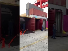 Contenitore KIA kx1 carico Algeria processo di esportazione